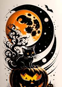 halloween cat DA1DAD