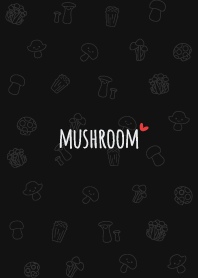 Mushroom*Black*