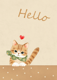 Cat illustration theme 2A