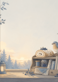 Forest Finch Berry Roll Shelf