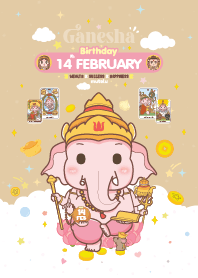 Ganesha x February 14 Birthday