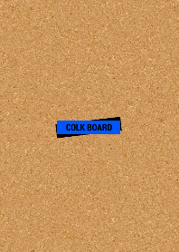 Cork board BLACK & BLUE Tab