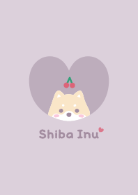 Shiba Inu2 Cherry [PurplePink]