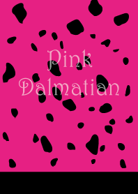 Pink Dalmatian.