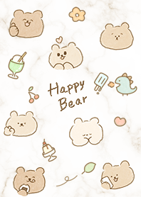 beige Happy Bear 03_2