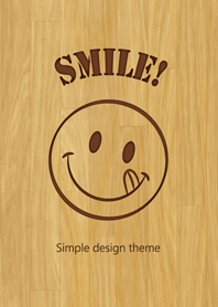 Simple Smile Wood
