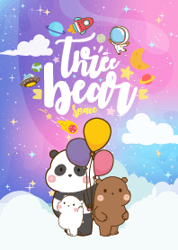 หมีสามตัว ฮาเฮ กาแล็กซี่ สเปซ