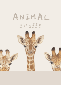ANIMAL - Giraffe - BEIGE/BROWN
