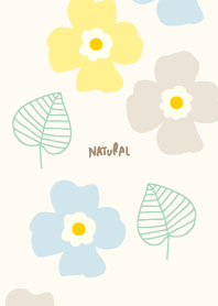 nordic cute flowers leaves21
