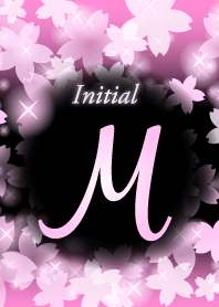 M-Initial-cherry blossoms at night-pink