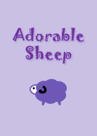 adorable sheep(purple)