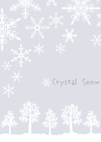 Crystal snow-forest WV