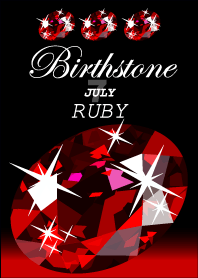 Birthstone series(July / Ruby)