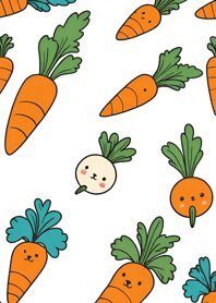 Whale bunny carrot Hesku