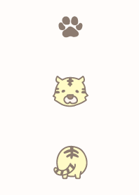 Harimau harian (versi krem)