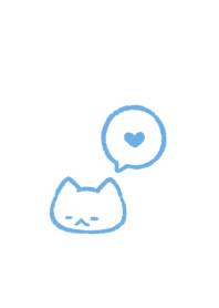 Chill out cat.(blue02)