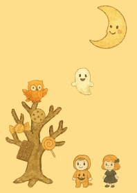 Halloween Festival02 brown&yellow