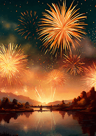 Beautiful Fireworks Theme#400