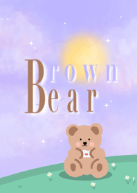 It's a brown bear (Purple ver.)
