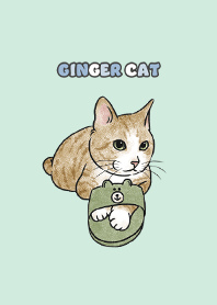 gingercat6 / mint cream