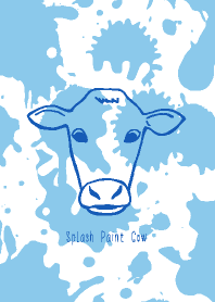 Splash Paint Cow 4