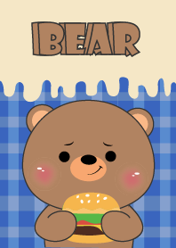 Bear is Enjoy Eating