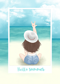 Girl in Summer Theme