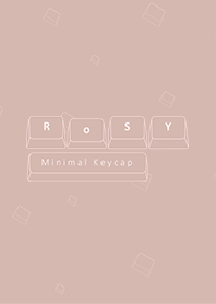 Minimal Keycap(ROSY)