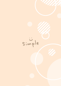 Stylish circle white7 from Japan