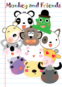 Monkey and friends
