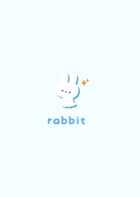 Rabbits5 Glitter [Blue]