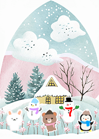 Kawaii scandinavian style(Winter-1500)