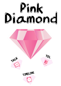 pink diamond design
