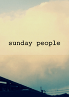 Sunday people
