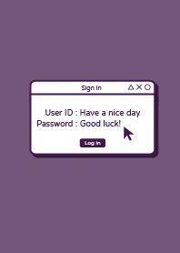 電腦桌面圖示設計-暗紫色