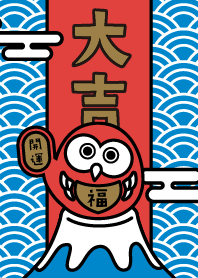 DAIKICHI DARUMA! / Red x Blue