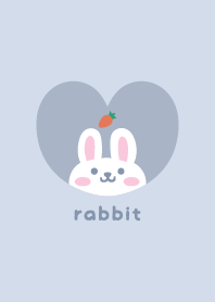 Rabbits3 carrot - blue