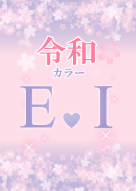E&I-Attract luck-Reiwa color-Initial