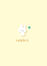 Rabbits5 Clover - Yellow