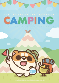 米犬日常 - 露營主題