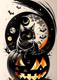 halloween cat 58ea7d