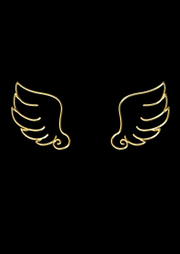Gold Angel's wings