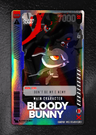 BLOODY BUNNY : Trading Cards