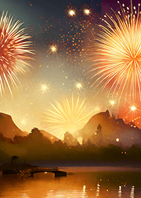 Beautiful Fireworks Theme#357