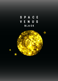 SPACE VENUS BLACK 宇宙金星 黒