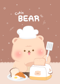 ต้าวหมีแบร์คิ้วท์ มื้อเช้า