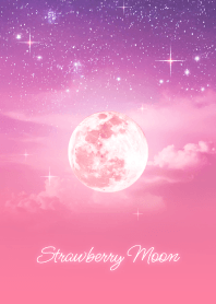strawberry moon -pink-