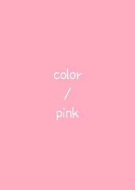 Simple color : pink