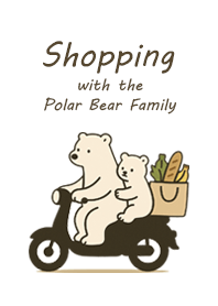 Shopping with the Polar Bear Family.4
