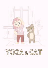 和貓咪一起做瑜伽 女孩版